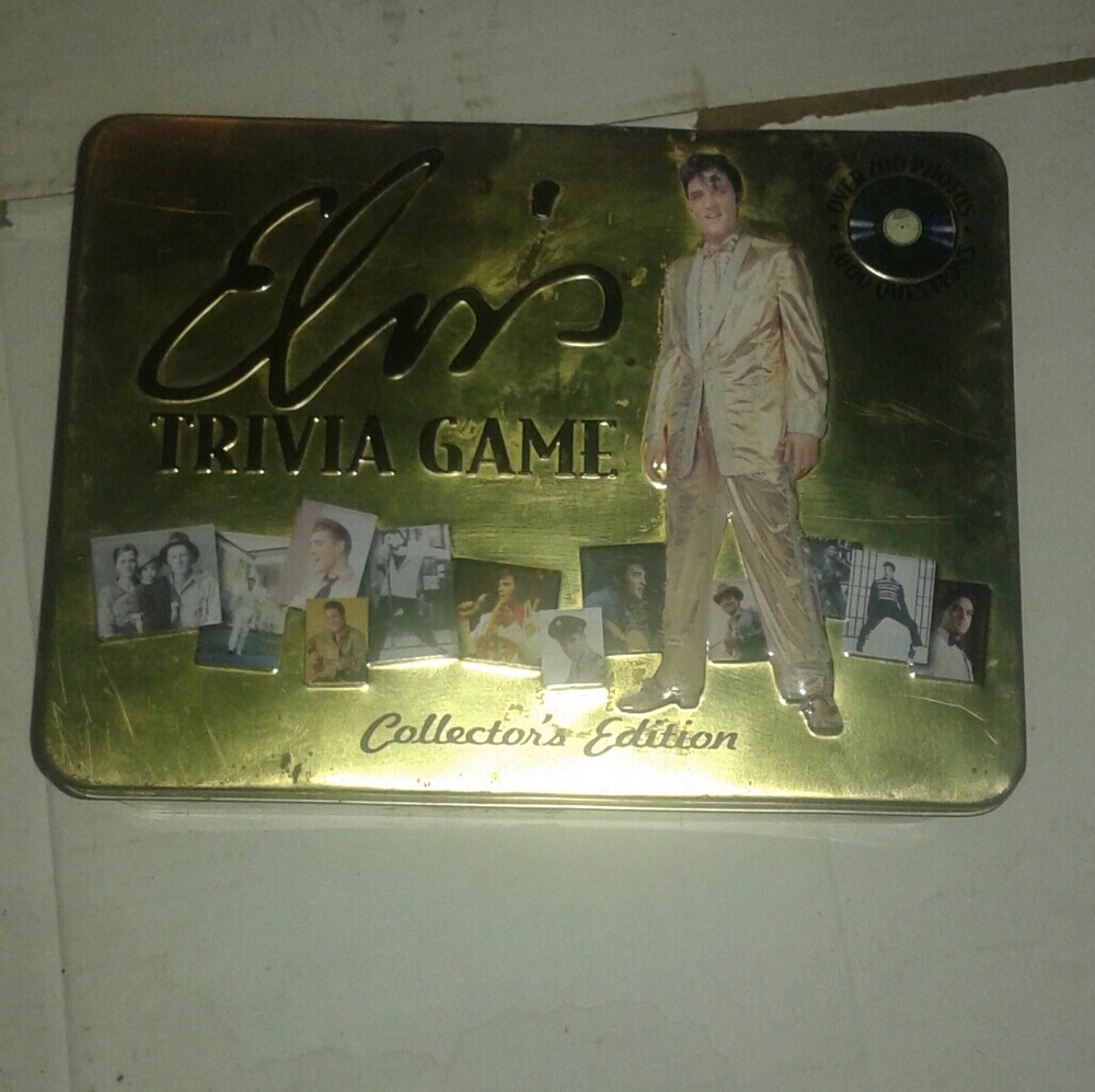 Elvis trivia game
